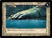 lotr tcg realms of the elf lords foils gates of argonath foil