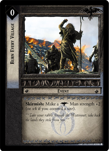 Burn Every Village (FOIL)