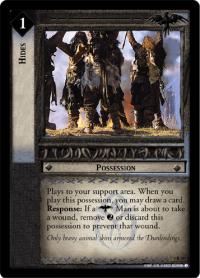 lotr tcg the two towers foils hides foil