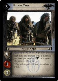 lotr tcg the two towers foils hillman tribe foil