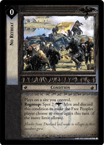 No Retreat (FOIL)