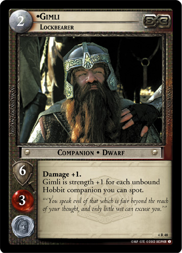 Gimli, Lockbearer