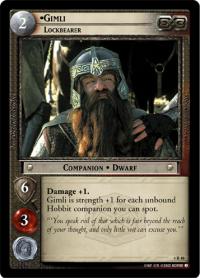 lotr tcg the two towers gimli lockbearer