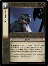 lotr tcg the two towers restless axe