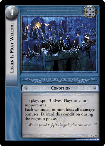 Lorien Is Most Welcome (FOIL)