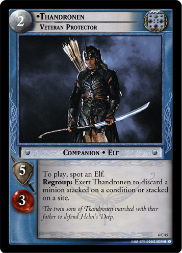 Thandronen, Veteran Protector (FOIL)