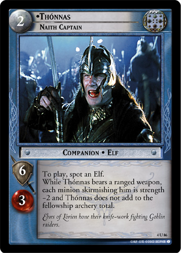 Thonnas, Naith Captain (FOIL)