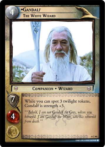 Gandalf, The White Wizard (FOIL)