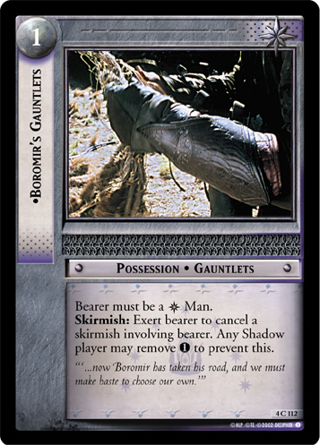 Boromir's Gauntlets (FOIL)