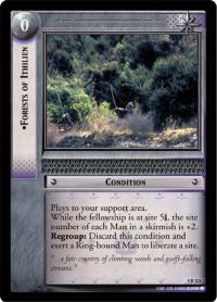 lotr tcg the two towers foils forests of ithilien foil