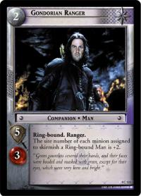 lotr tcg the two towers foils gondorian ranger foil