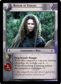 lotr tcg the two towers foils ranger of ithilien foil