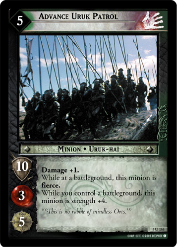 Advance Uruk Patrol (FOIL)