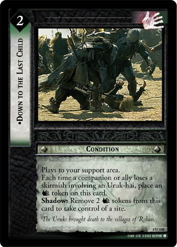 Down to the Last Child (FOIL)