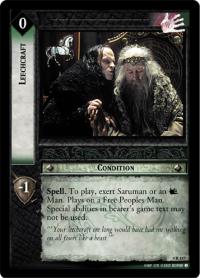 lotr tcg the two towers foils leechcraft foil