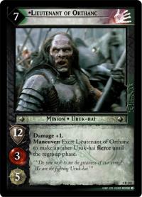 lotr tcg the two towers lieutenant of orthanc