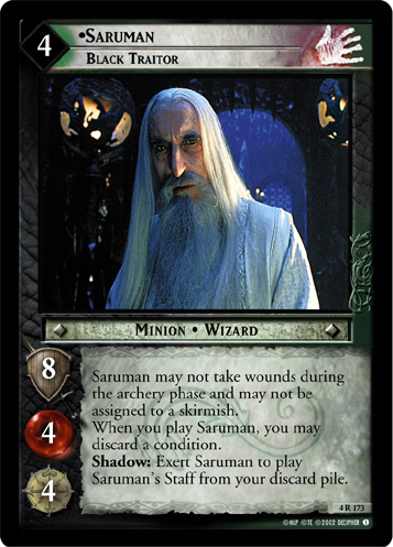 Saruman, Black Traitor (FOIL)