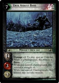 lotr tcg the two towers foils uruk assault band foil