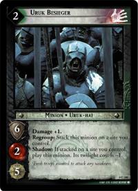 lotr tcg the two towers foils uruk besieger foil