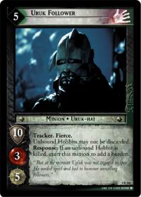 lotr tcg the two towers foils uruk follower foil