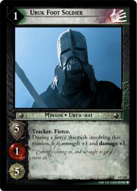 lotr tcg the two towers foils uruk foot soldier foil