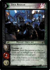 lotr tcg the two towers foils uruk regular foil