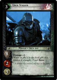 lotr tcg the two towers foils uruk stalker foil