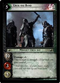 lotr tcg the two towers foils uruk hai band foil