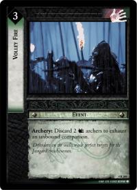 lotr tcg the two towers foils volley fire foil