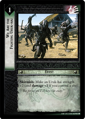 We Are the Fighting Uruk-hai (FOIL)