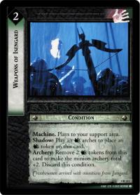 lotr tcg the two towers weapons of isengard