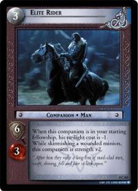 lotr tcg the two towers foils elite rider foil