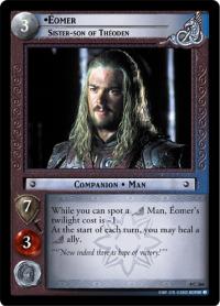 lotr tcg the two towers foils eomer sister son of theoden foil