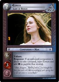 lotr tcg the two towers foils eowyn lady of rohan foil