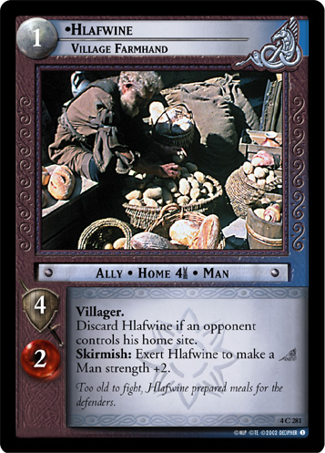 Hlafwine, Village Farmhand (FOIL)