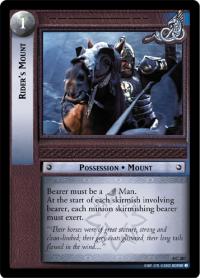 lotr tcg the two towers foils rider s mount foil