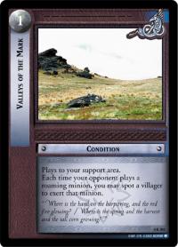 lotr tcg the two towers foils valleys of the mark foil