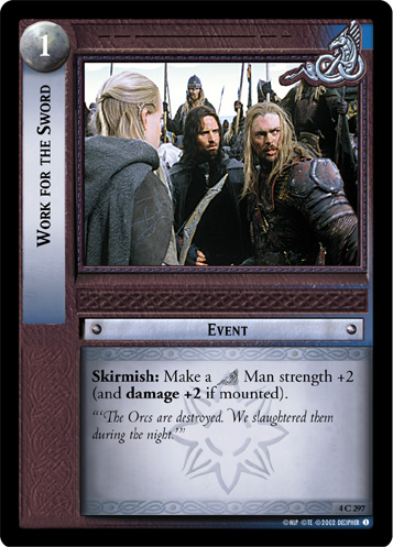 Work for the Sword (FOIL)