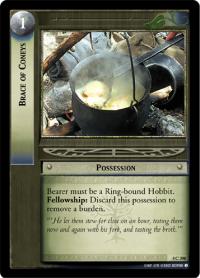 lotr tcg the two towers foils brace of coneys foil