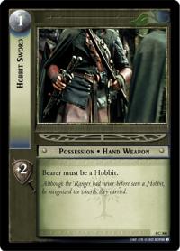 lotr tcg the two towers foils hobbit sword foil