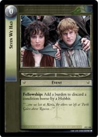 lotr tcg the two towers foils seven we had foil