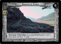 lotr tcg the two towers foils barrows of edoras foil