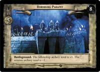 lotr tcg the two towers foils hornburg parapet foil