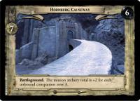 lotr tcg the two towers foils hornburg causeway foil