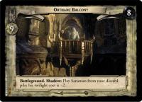 lotr tcg the two towers foils orthanc balcony foil