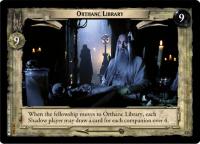 lotr tcg the two towers foils orthanc library foil