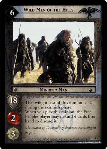 Wild Men of the Hills (FOIL)