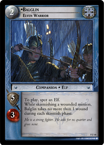 Balglin, Elven Warrior (FOIL)