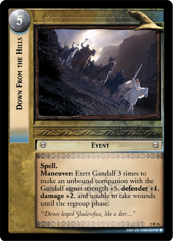 Down From the Hills (FOIL)