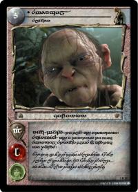 lotr tcg the two towers anthology smeagol slinker t